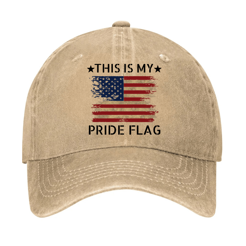 American Flag This Is My Pride Flag Cap-Maturelion