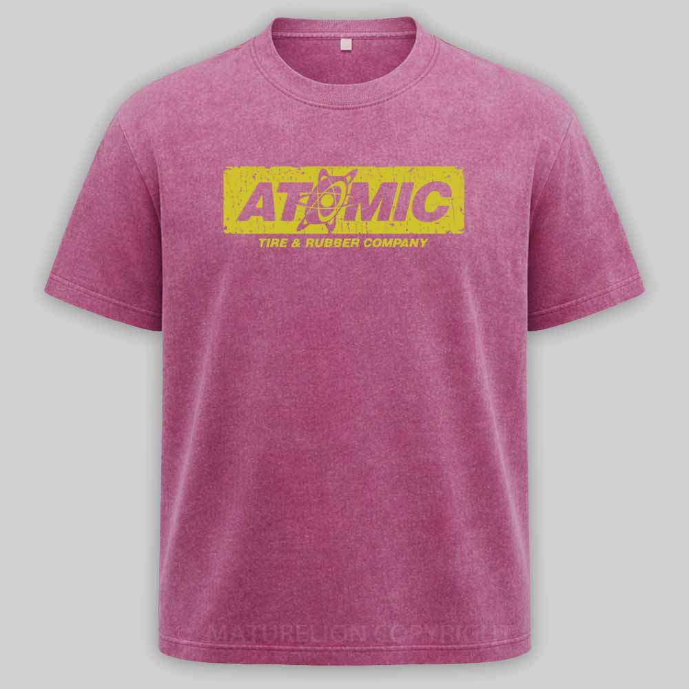 Maturelion Atomic Tire & Rubber Co. 2004 Washed T-shirt