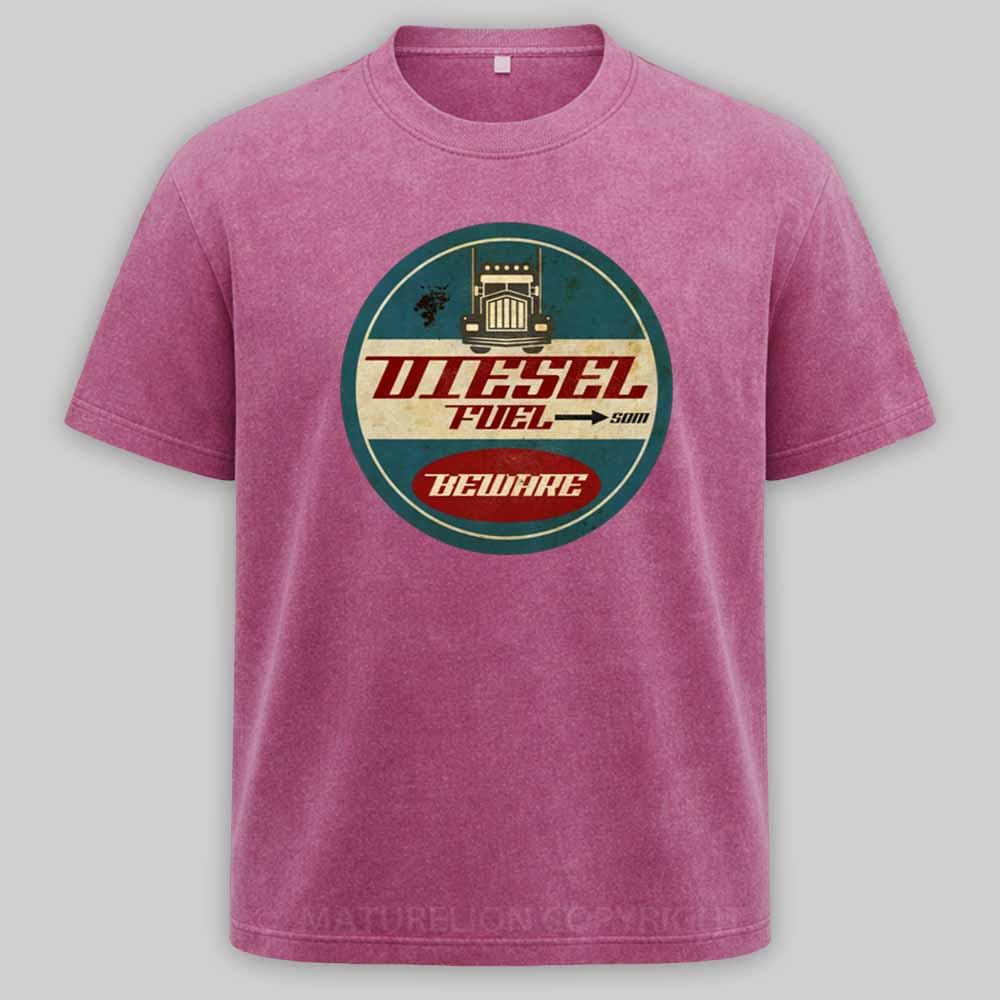 Maturelion Diesel Fuel Washed T-shirt