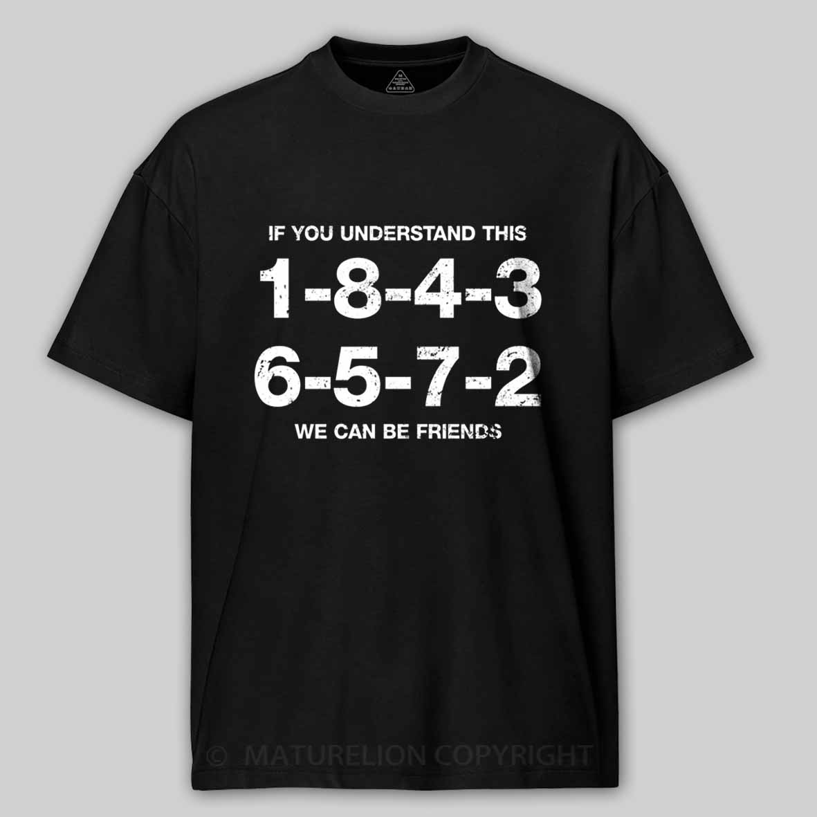 Maturelion 1-8-4-3-6-5-7-2 Firing Order Cotton T-shirt