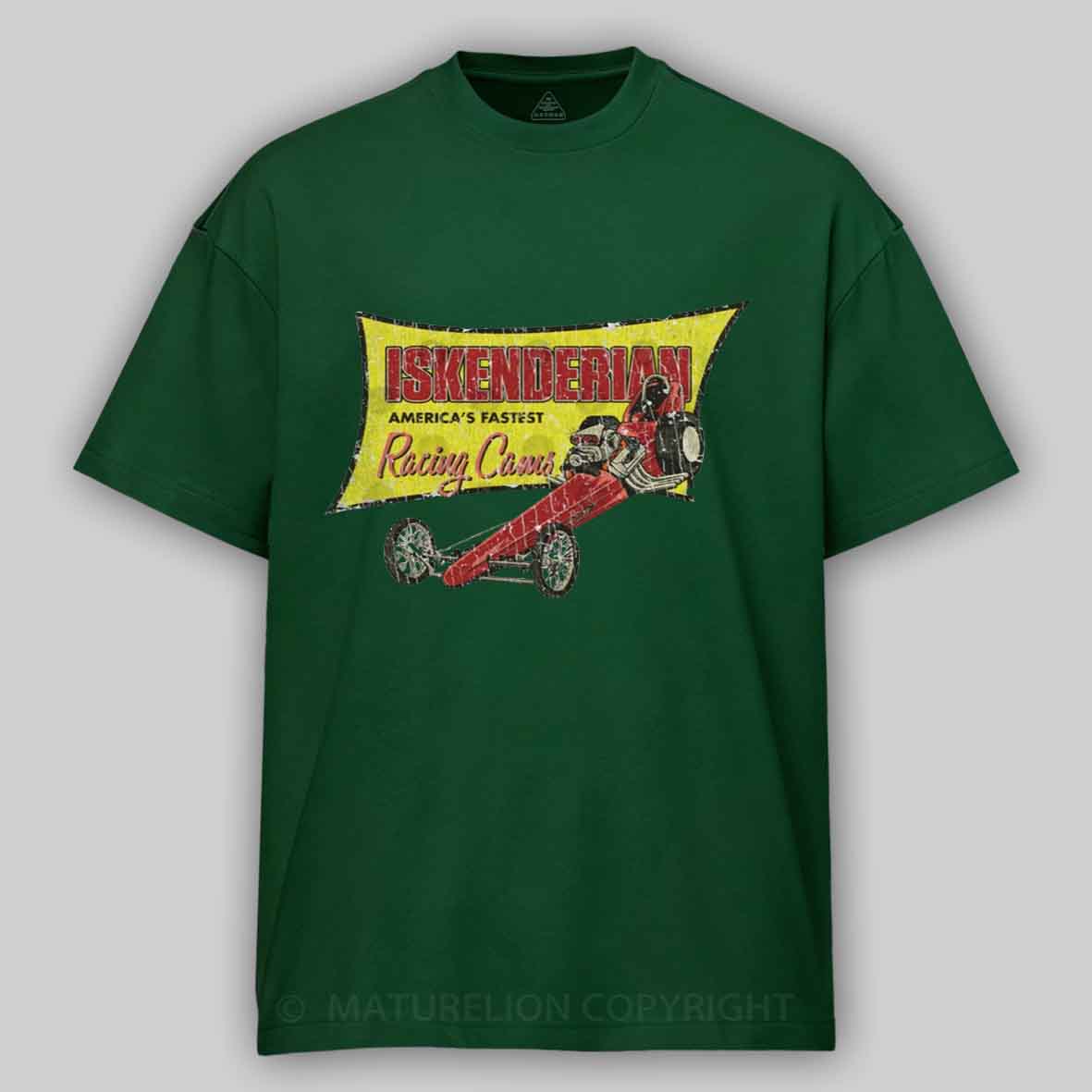 Maturelion America's Fastest Racing Cams 1945 Cotton T-shirt