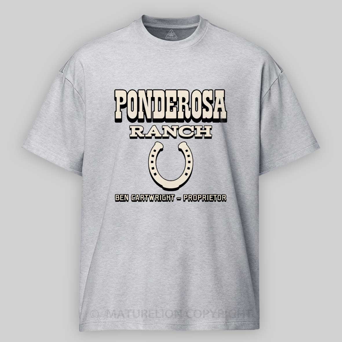 Maturelion Ponderosa Ranch Funny Movie T-shirt