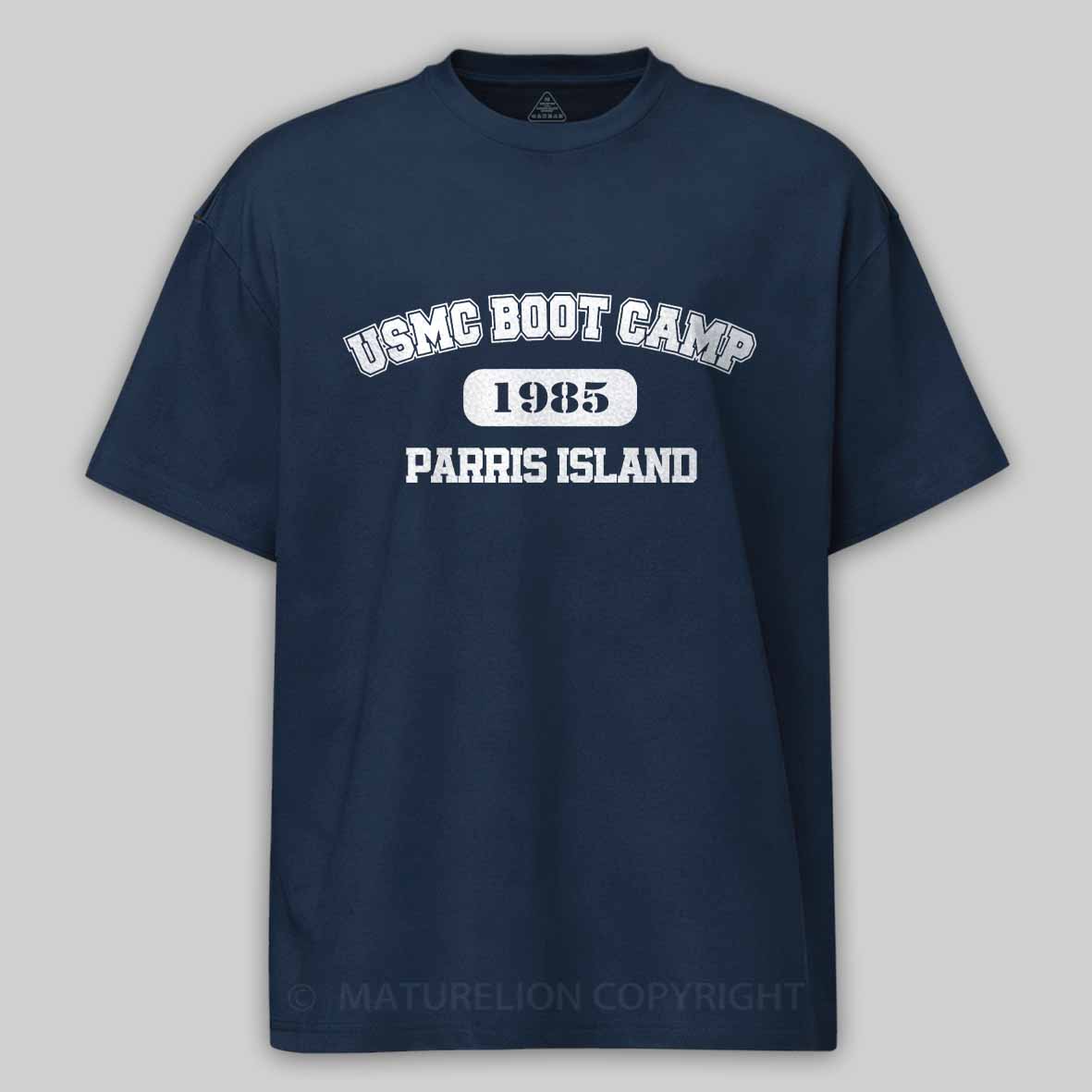 Maturelion Men's T-Shirt Boot Camp Cotton T-Shirt