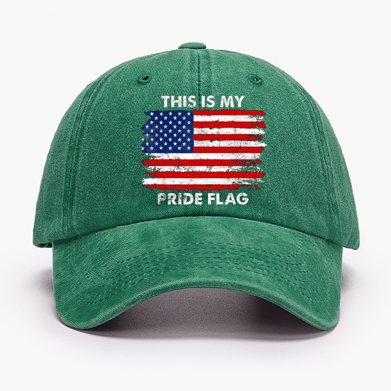 This Is My Pride Flag USA Flag Print Cap-Maturelion