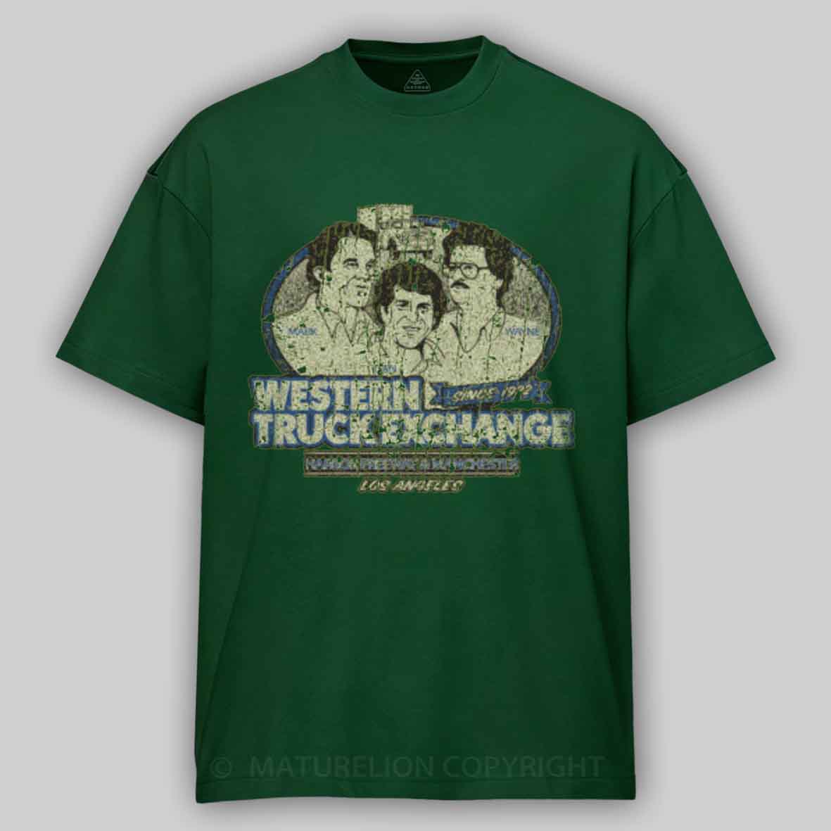 Maturelion Western Truck Exchange Cotton T-shirt
