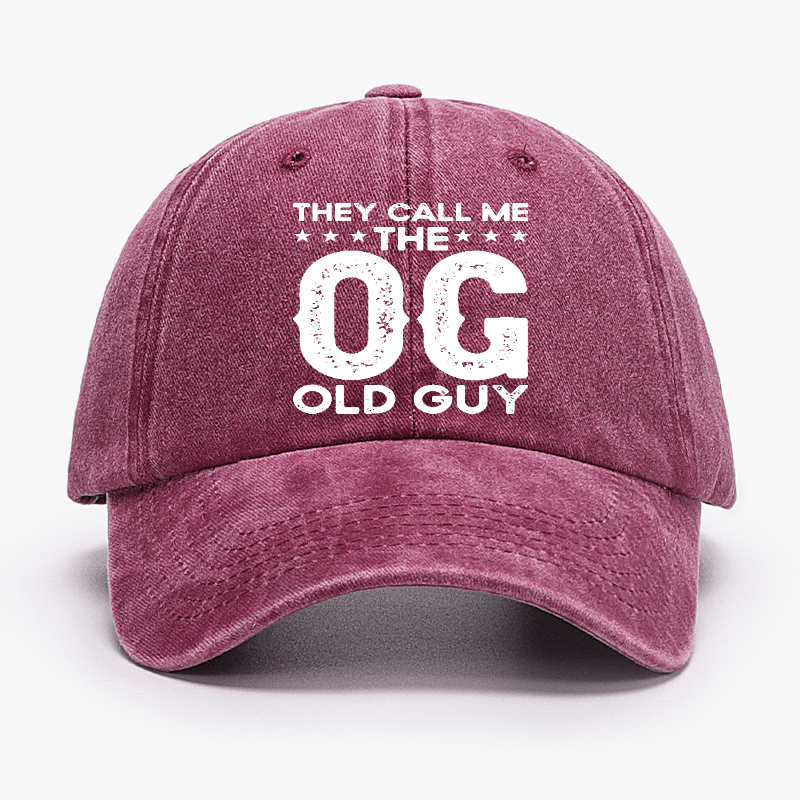 They Call Me The Old Guy Cap-Maturelion