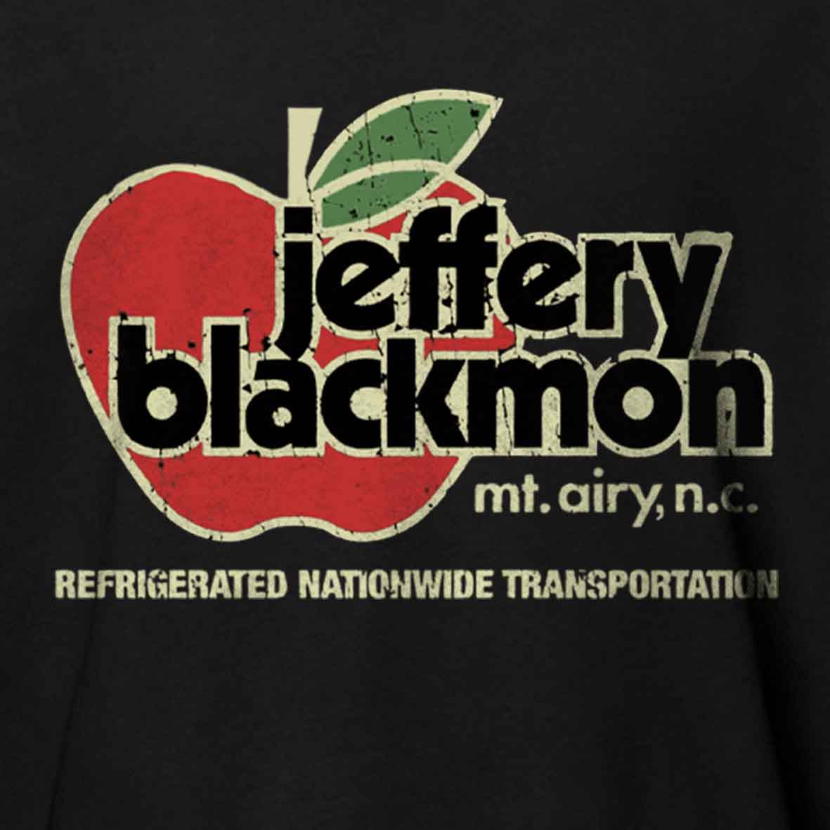 Maturelion Jeffery Blackmon Trucking 1970 Cotton T-shirt