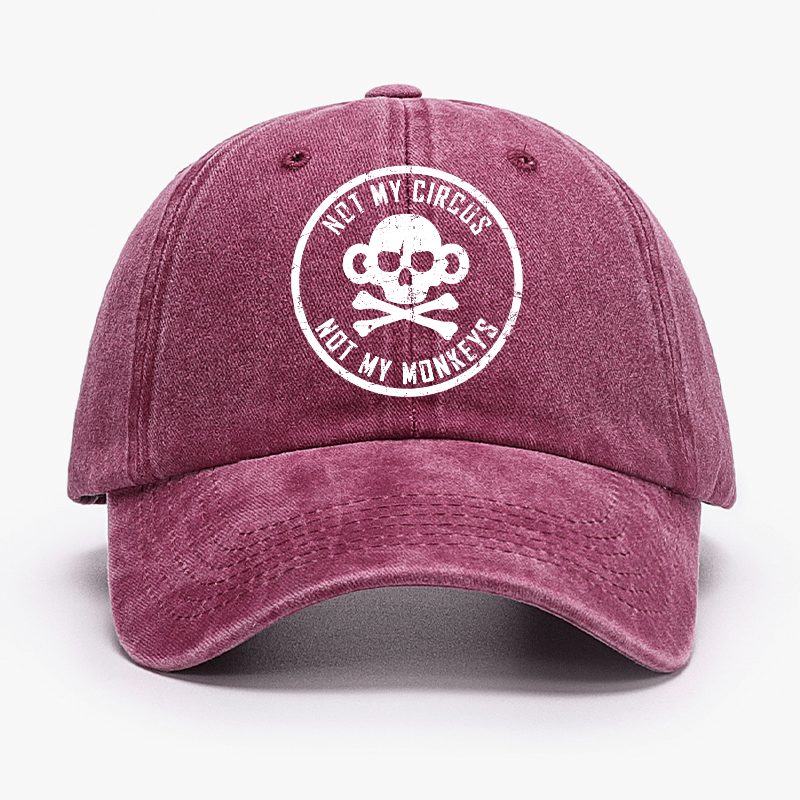 Not My Circus Not My Monkeys Cap-Maturelion