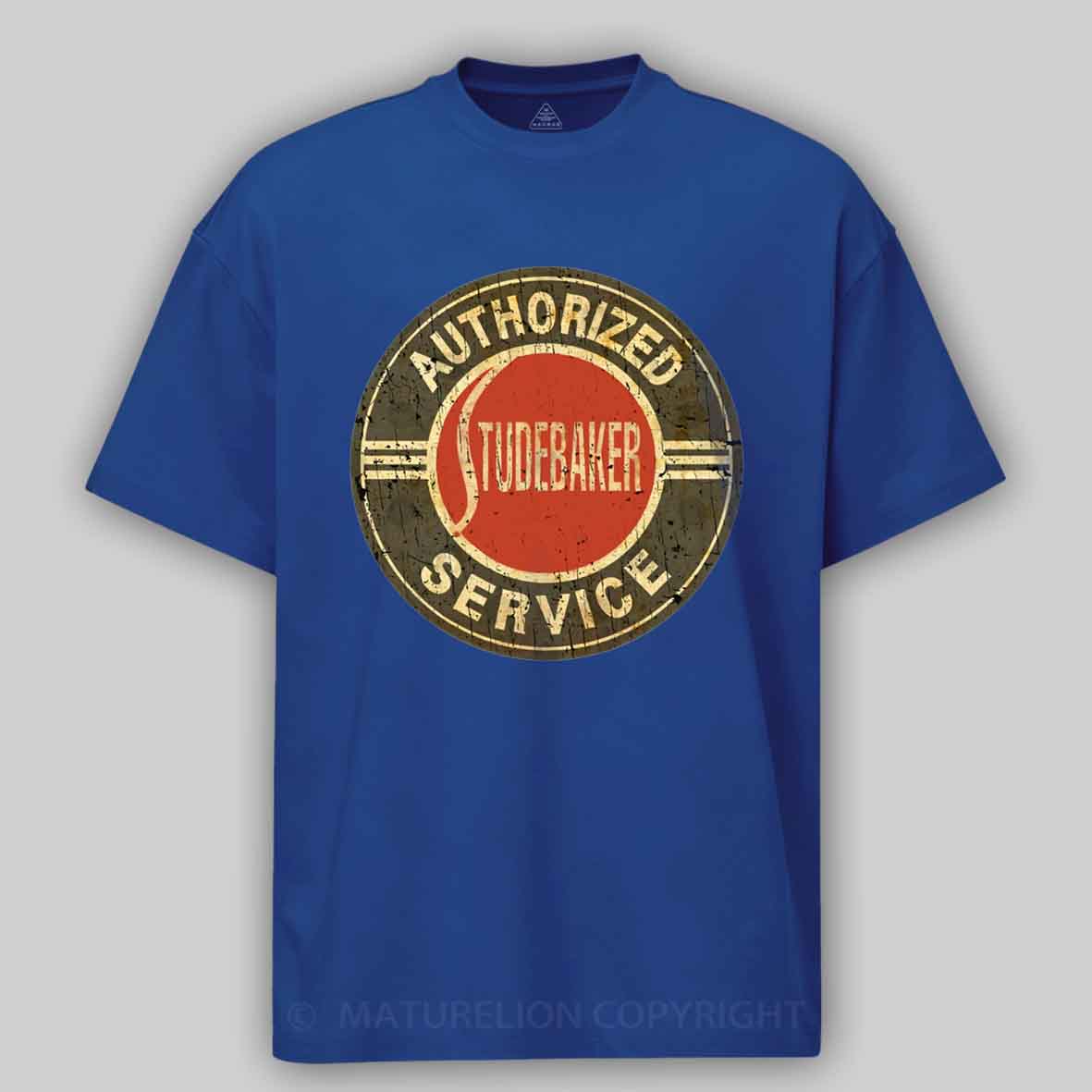 Maturelion Authorized Studebaker Service - Vintage Style Cotton T-shirt