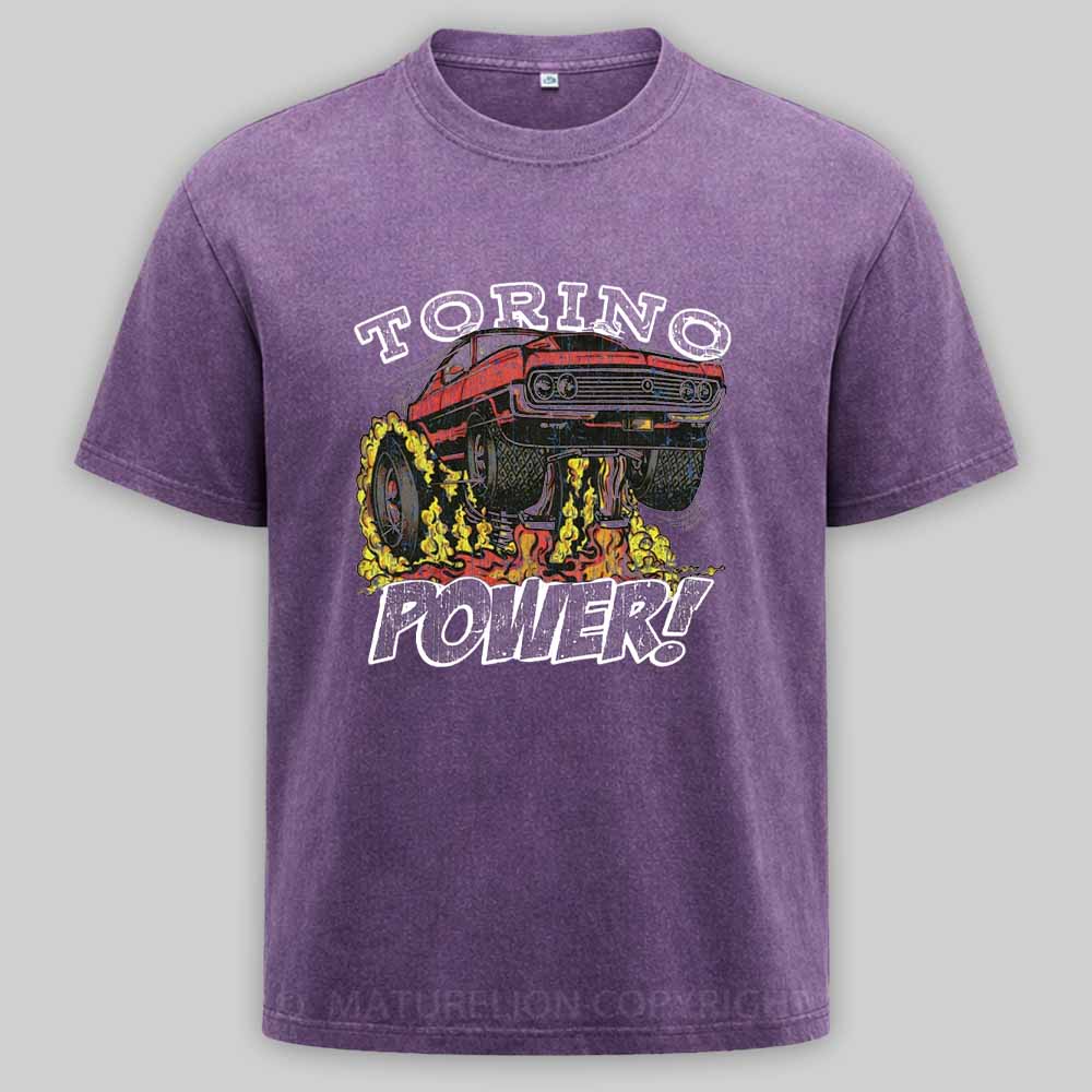 Maturelion Torino Power 1970 Washed T-shirt