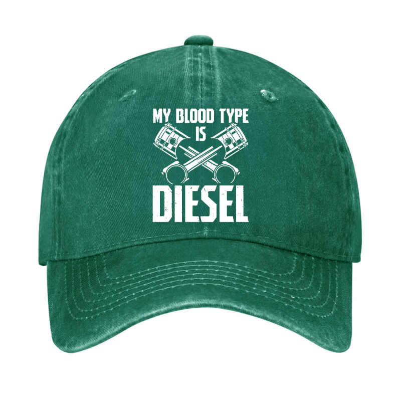 My Blood Type Is Diesel Posters Cap-Maturelion