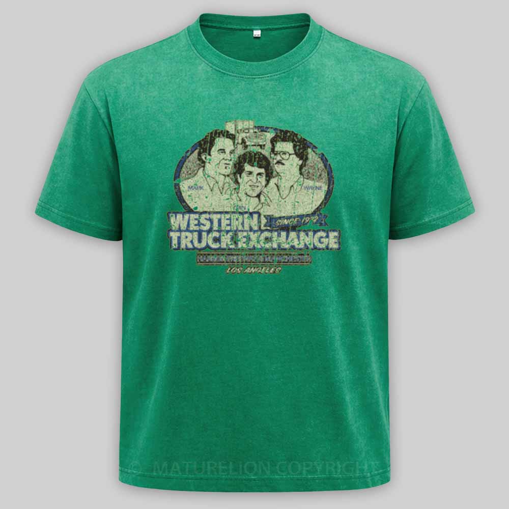 Maturelion Western Truck Exchange Washed T-shirt