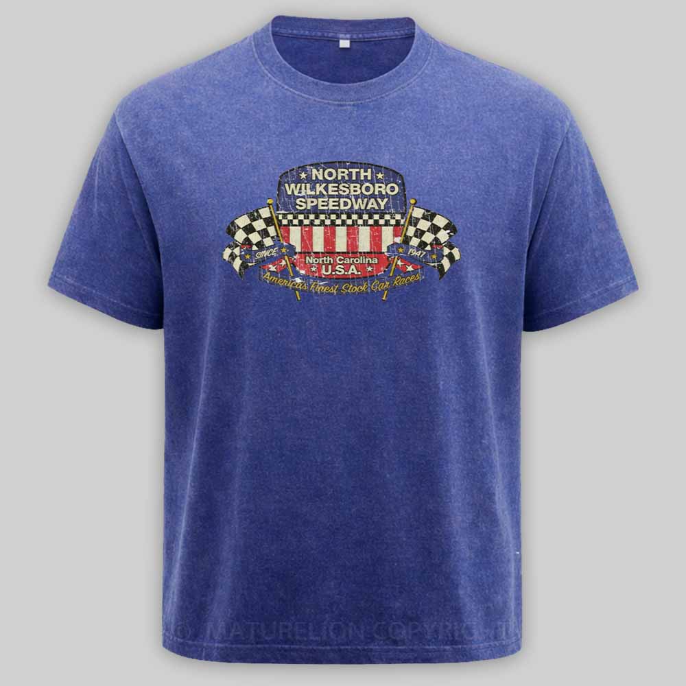 Maturelion North Wilkesboro Speedway 1947 Washed T-shirt