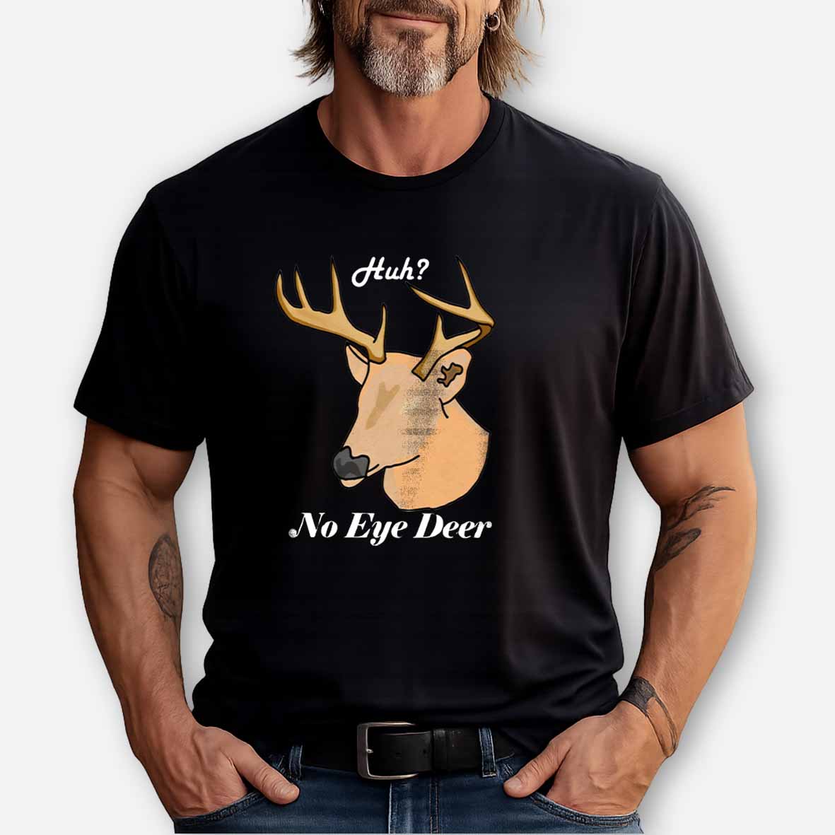 Maturelion No Eye Deer Cotton T-shirt