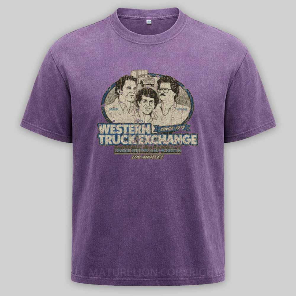 Maturelion Western Truck Exchange Washed T-shirt