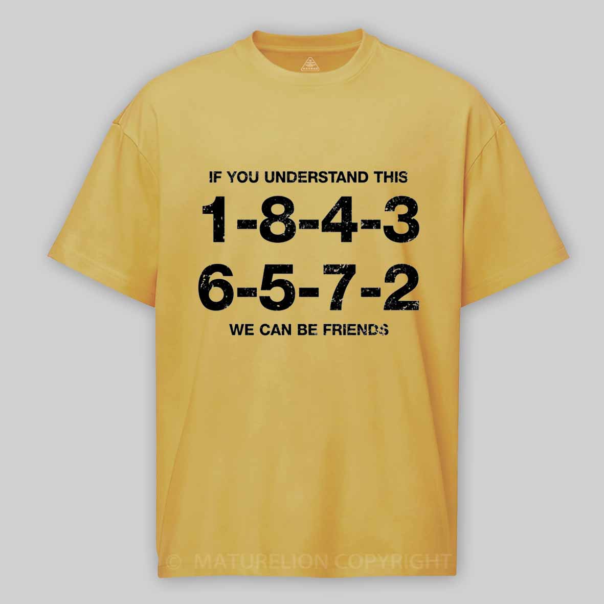 Maturelion 1-8-4-3-6-5-7-2 Firing Order Cotton T-shirt