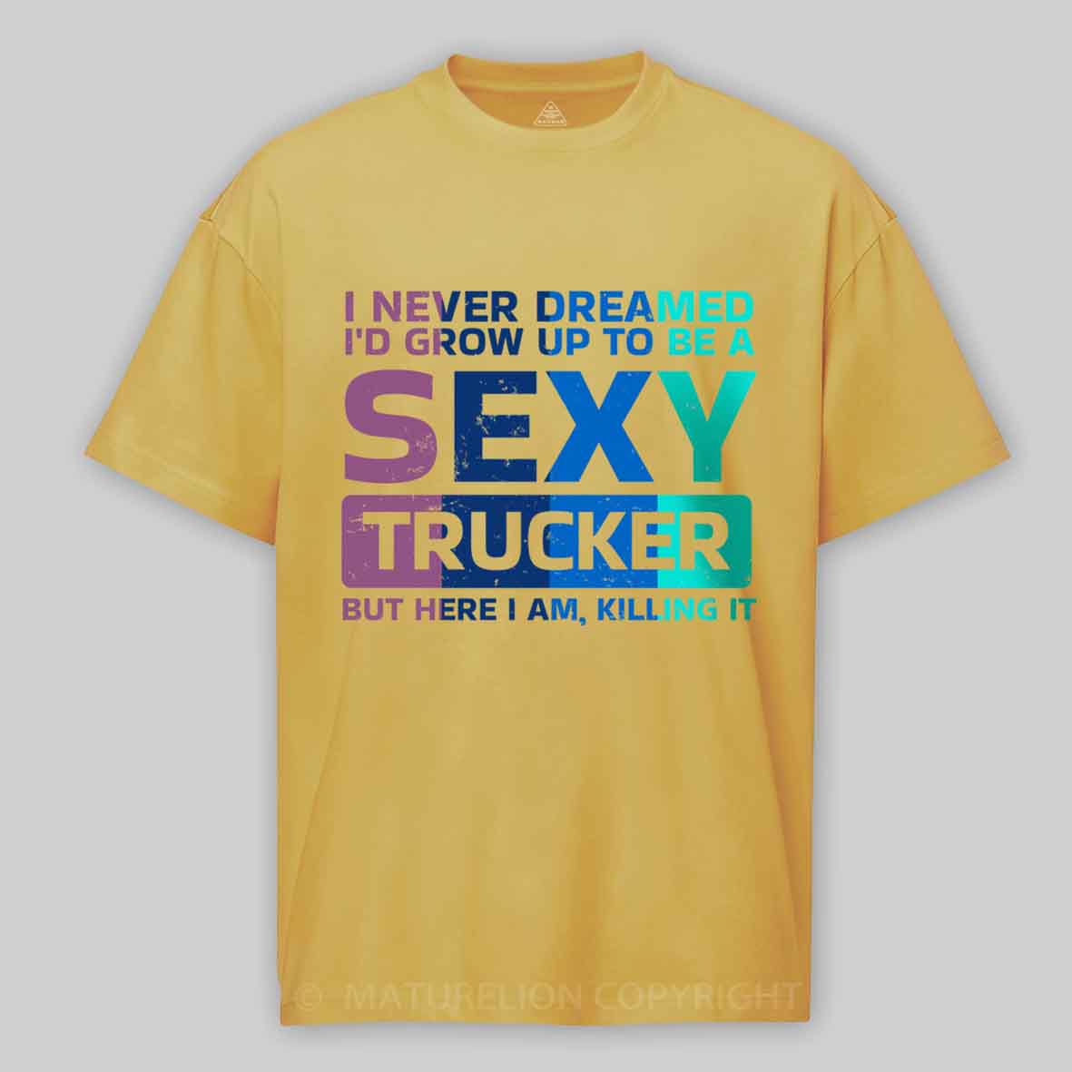 Maturelion trucker Cotton T-shirt