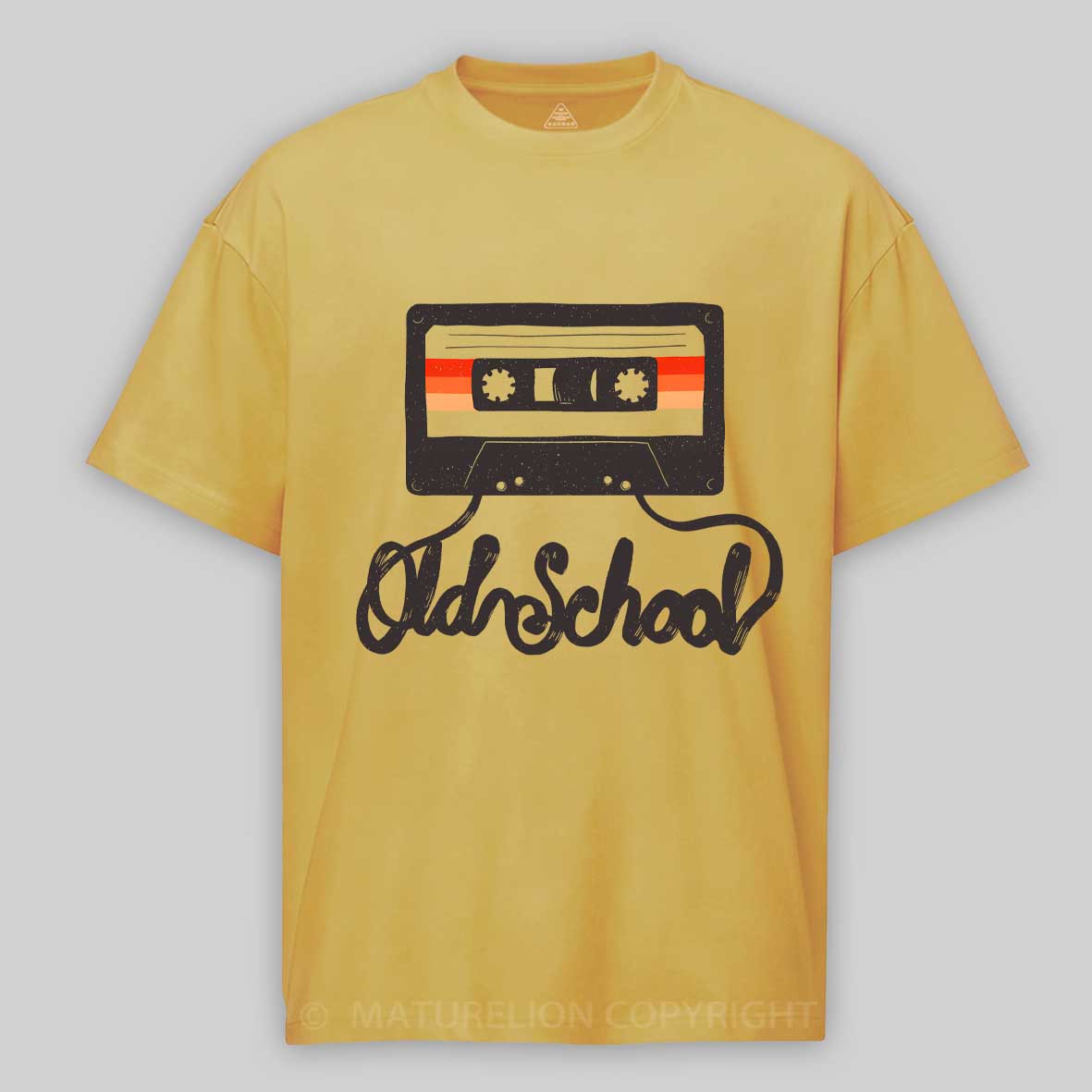 Maturelion Real Old School Cotton T-shirt
