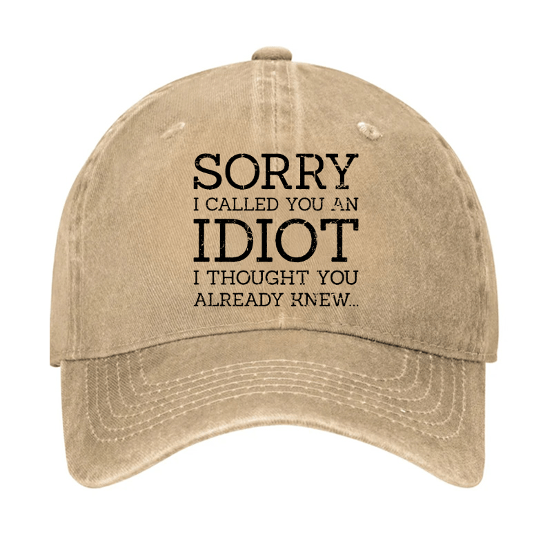 Sorry I Called You An Idiot I Thought You Already Knew Cap-Maturelion