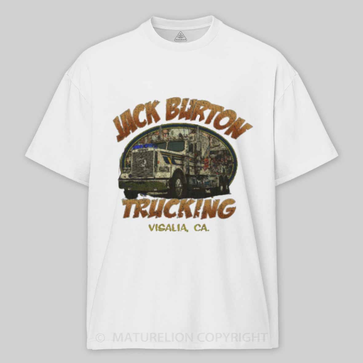 Maturelion Jack Burton Trucking 1986 Cotton T-shirt