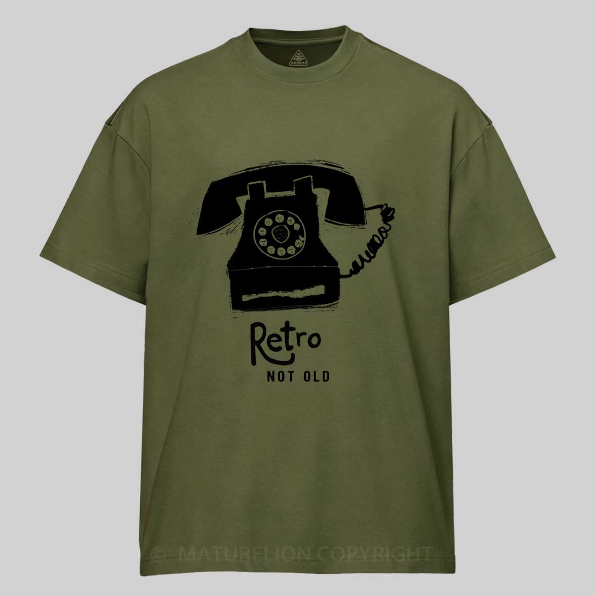 Maturelion Retro, Not Old Cotton T-shirt