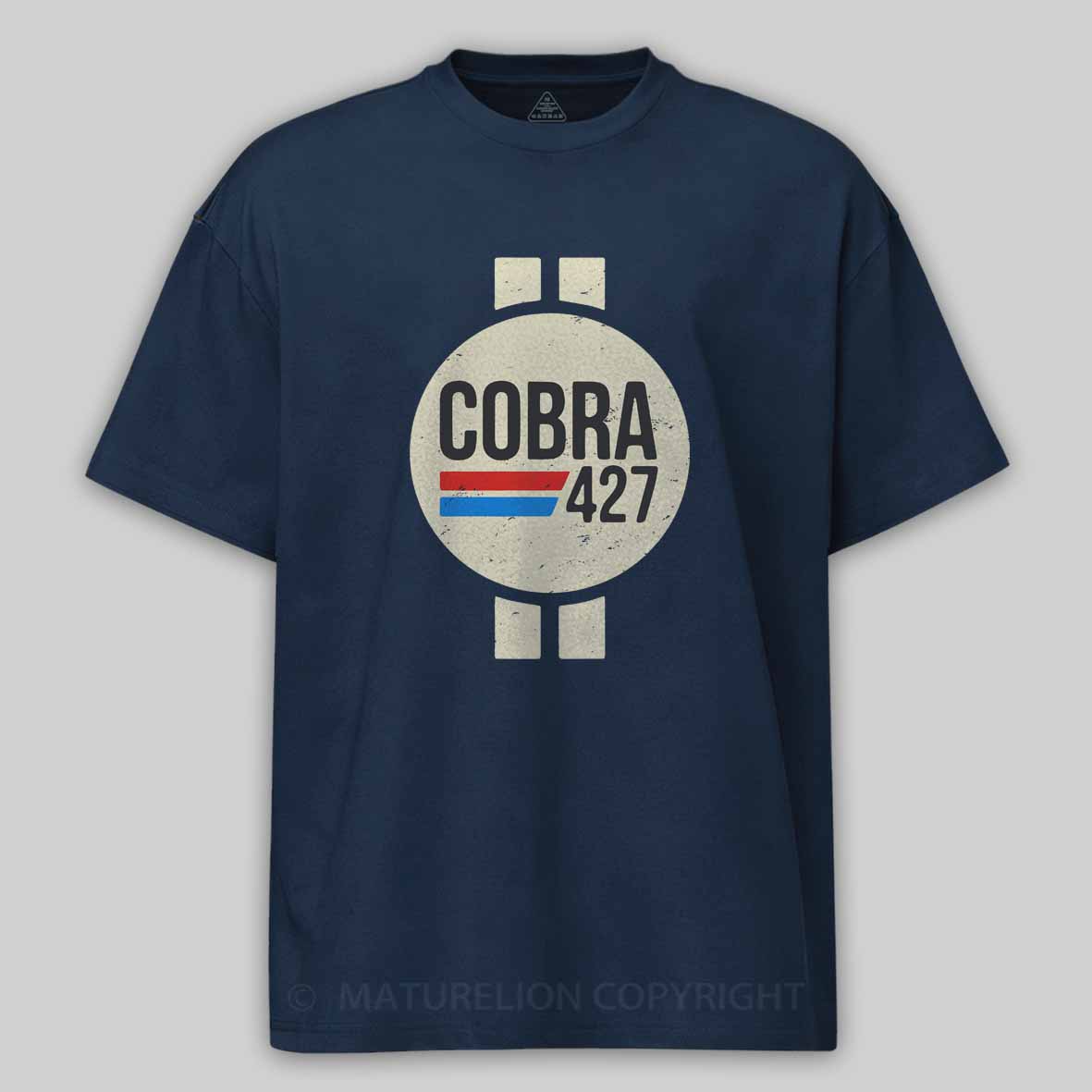 Maturelion Cobra 427 Retro Logo Cotton T-shirt