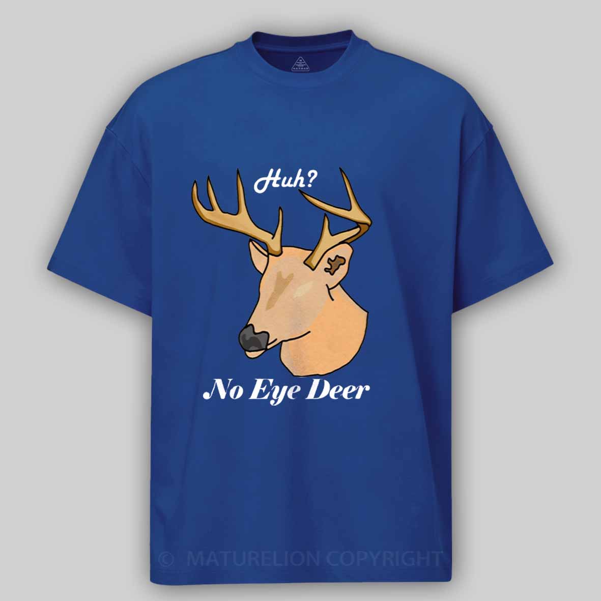 Maturelion No Eye Deer Cotton T-shirt