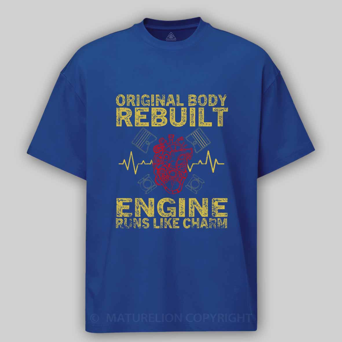 Maturelion Original Body Rebuilt Engine Runs Like A Charm Transplant Cotton T-shirt