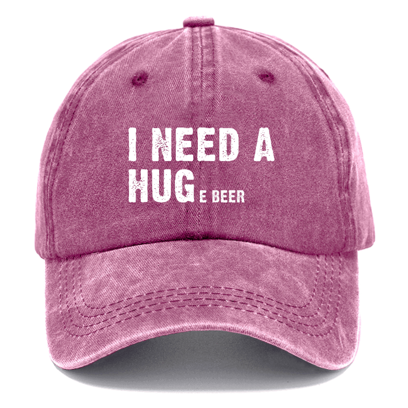 I Need A Huge Beer Funny Liquor Cap-Maturelion