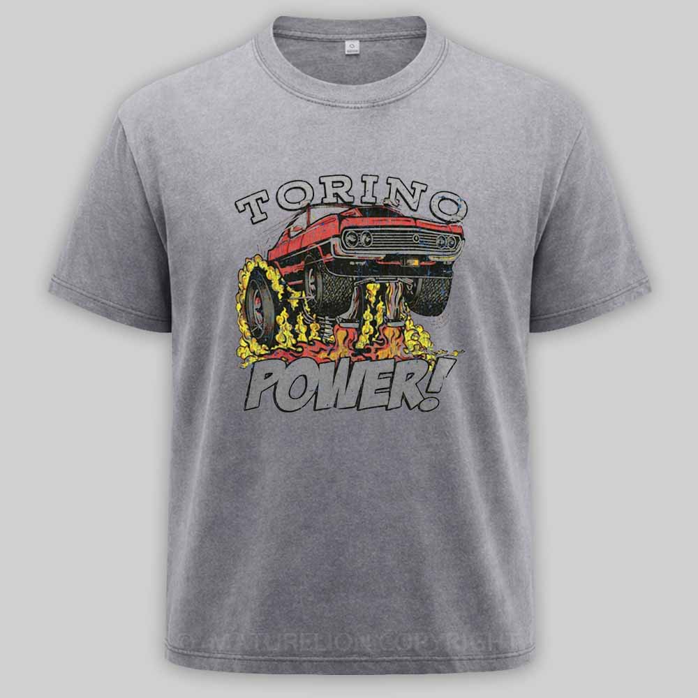 Maturelion Torino Power 1970 Washed T-shirt