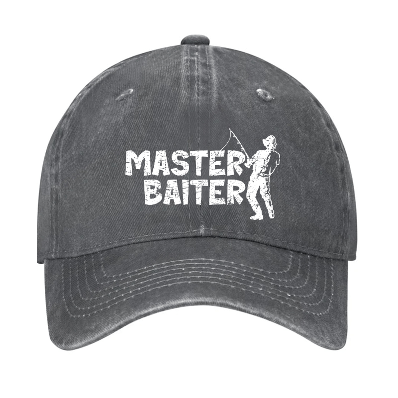 Master Baiter Fishing Baseball Cap -Maturelion