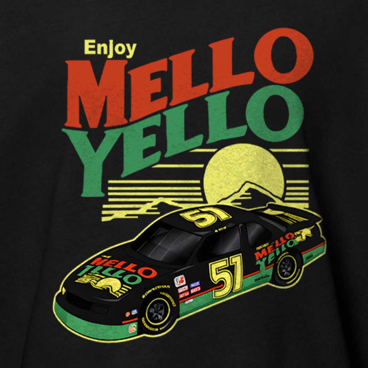 Maturelion Cole Trickle Mello Yello Car Cotton T-shirt