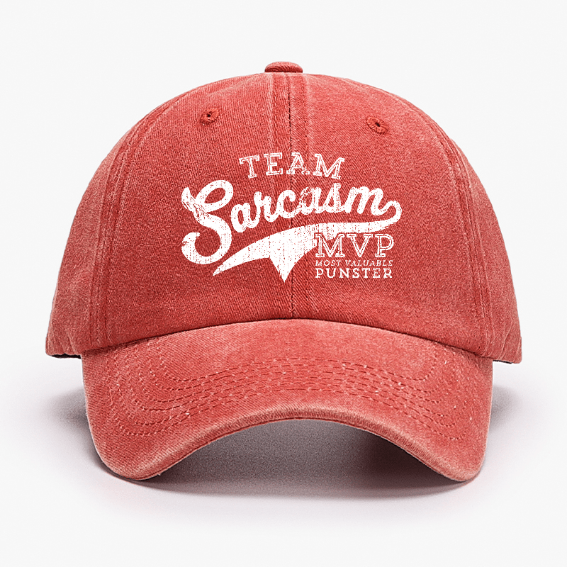 Team Sarcasm Mvp Most Valuable Punster Cap-Maturelion