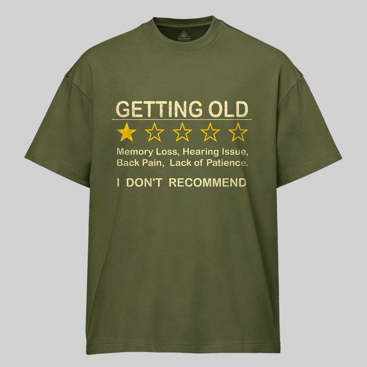 Maturelion Getting Old Cotton T-shirt