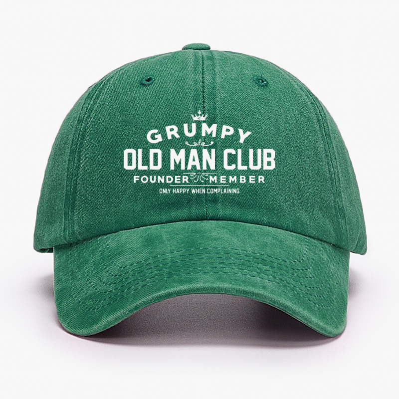 Grumpy Old Man Club Cap (Free Customization)-Maturelion