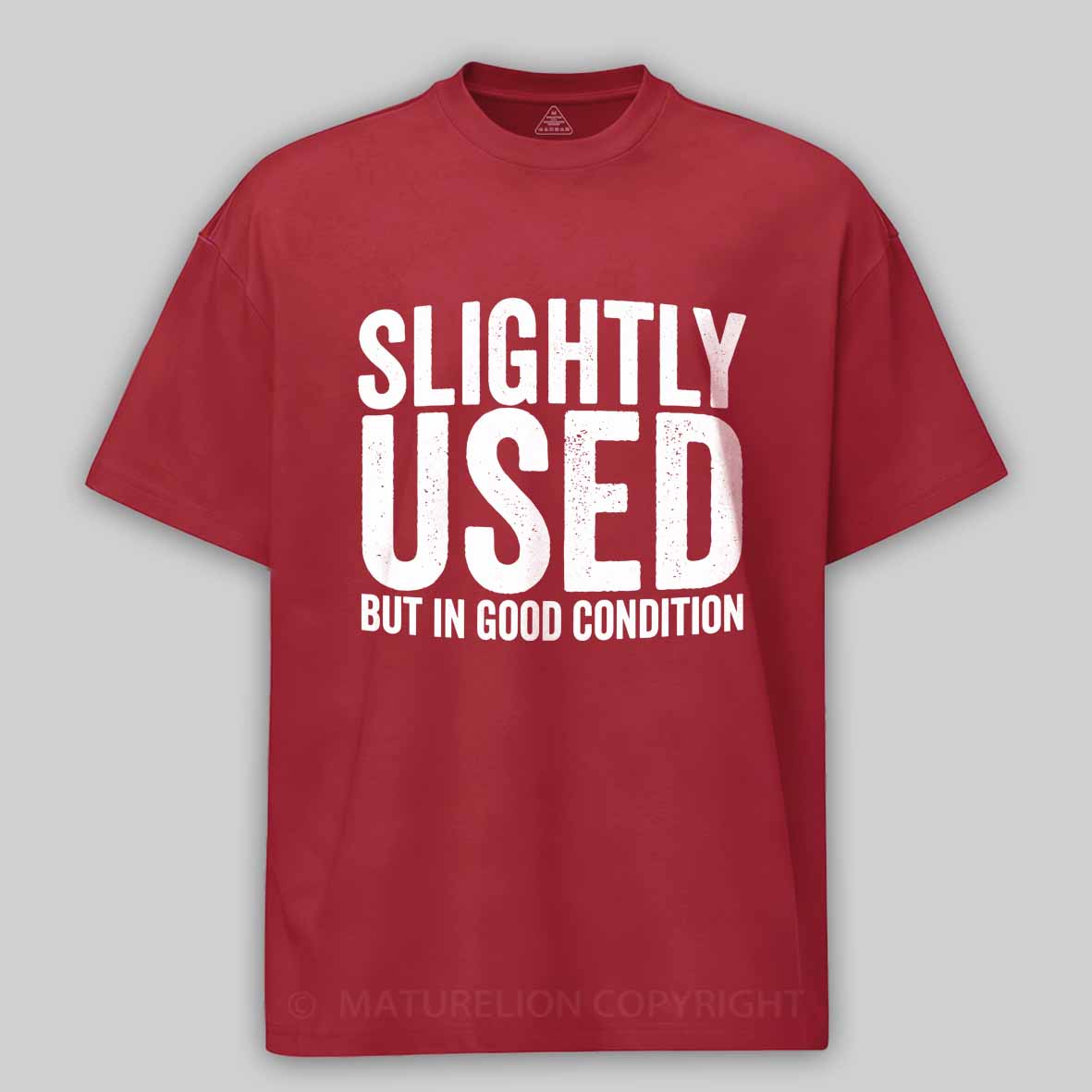 Maturelion Slightly Used But In Good Condition Cotton T-shirt