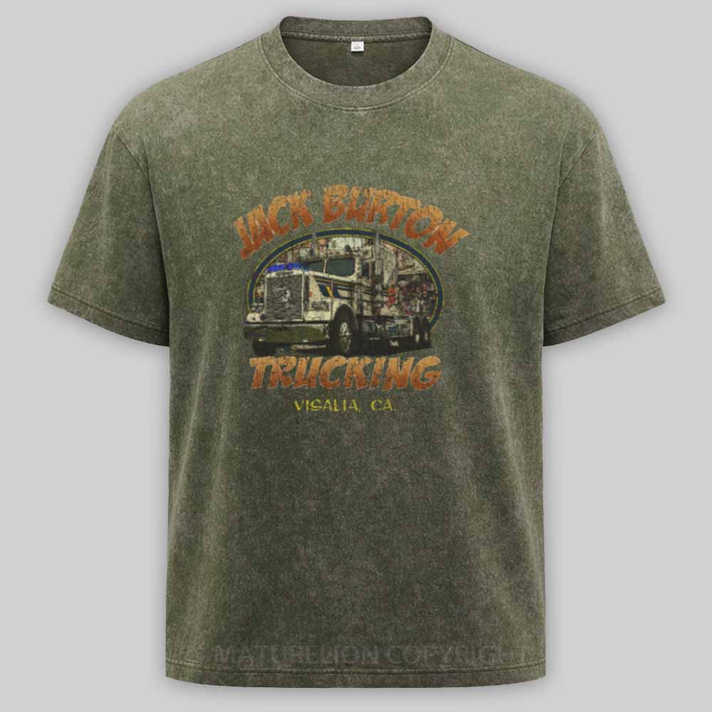 Maturelion Jack Burton Trucking 1986 Washed T-shirt