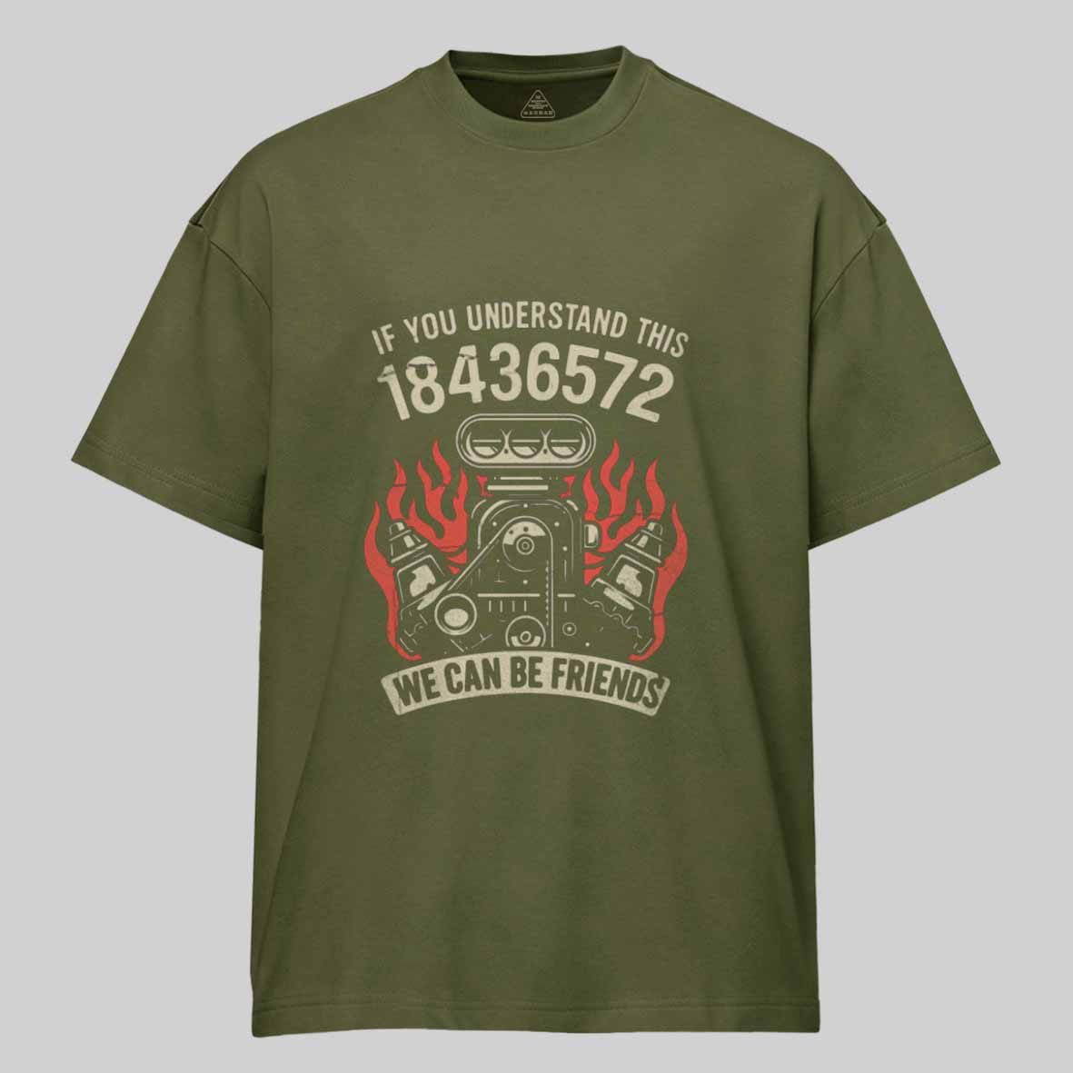 Maturelion 1-8-4-3-6-5-7-2-Firing-Order Cotton T-shirt