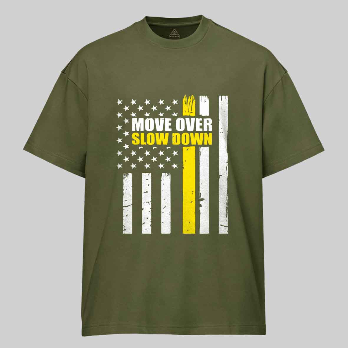 Maturelion Tow Truck Driver Move Over Slow Down Cotton T-shirt