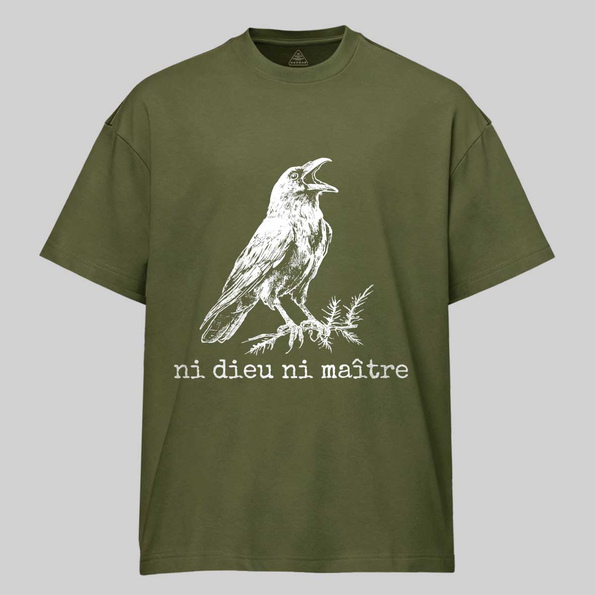 Maturelion Ni Dieu Ni Anti-Authoritarian Cotton T-shirt