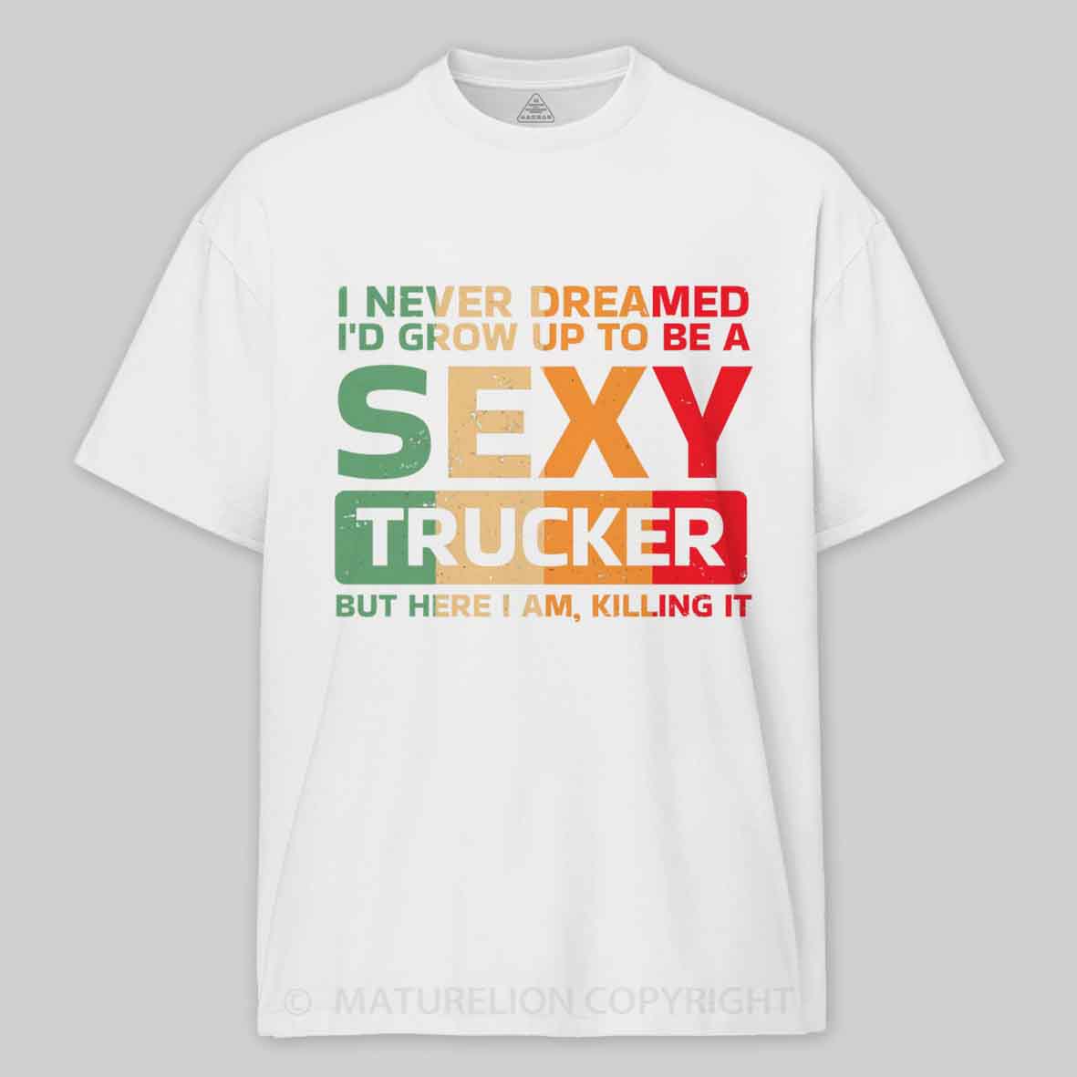 Maturelion trucker Cotton T-shirt