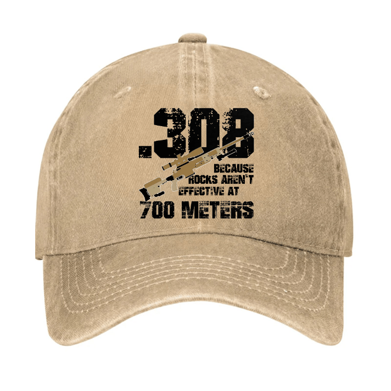.308 Because Rocks Aren't Effective At 700 Meters Cap -Maturelion