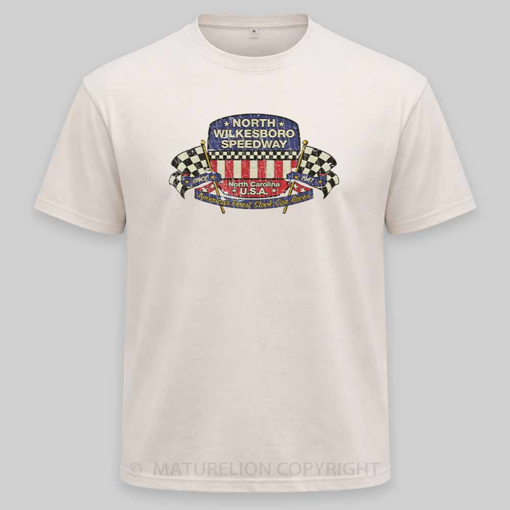 Maturelion North Wilkesboro Speedway 1947 Washed T-shirt