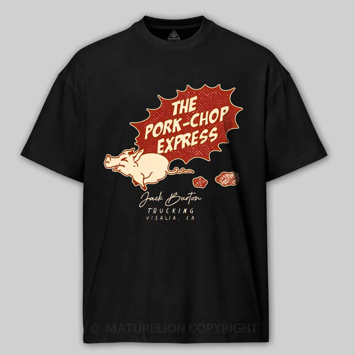 Maturelion The Pork Chop Express Vintage Cotton T-shirt