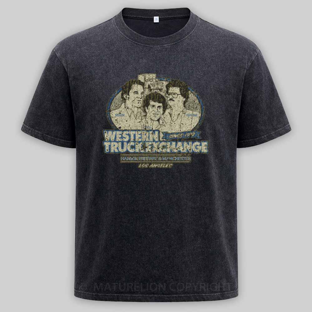 Maturelion Western Truck Exchange Washed T-shirt