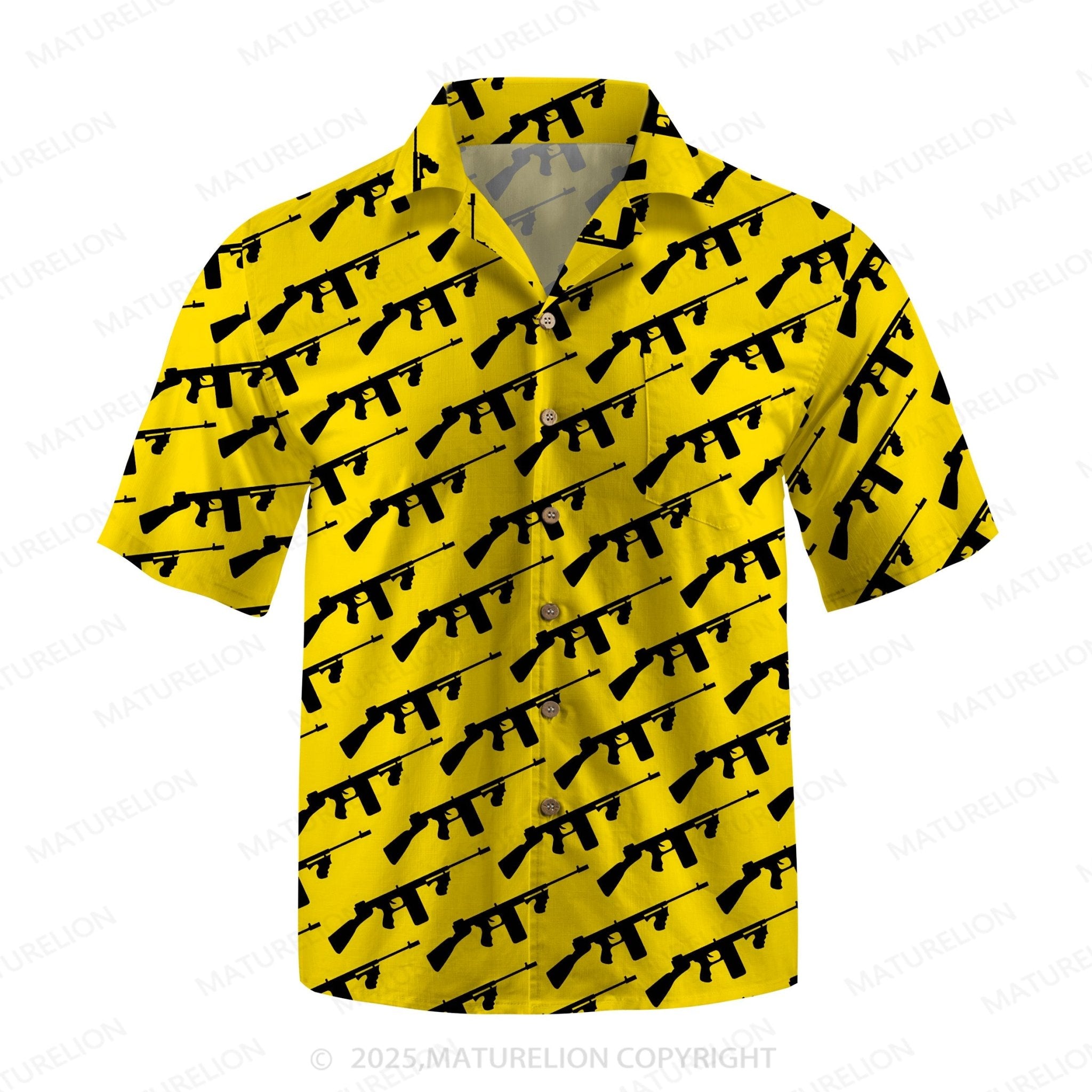 Maturelion Aloha Spirit Button Up Shirt