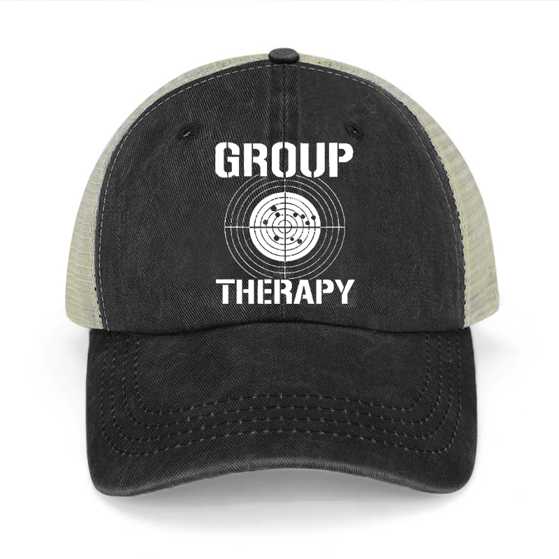 Group Therapy Washed Denim Trucker Hat