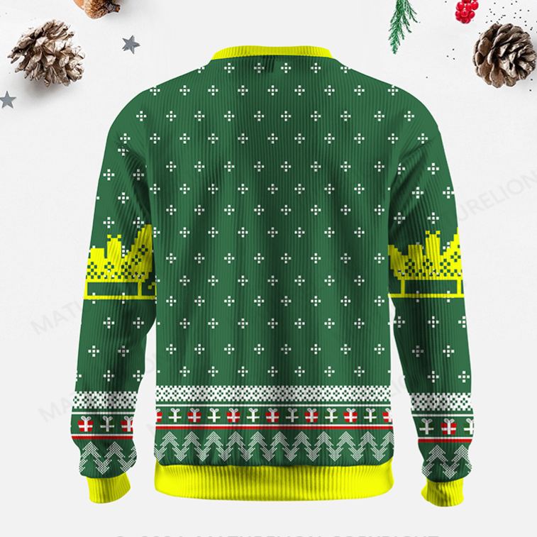 Maturelion  Today I'm Not Gonna Be An Asshole I'm Gonna Be Nice Stop Laughing You Fuckers It Could Happen Ugly Sweater