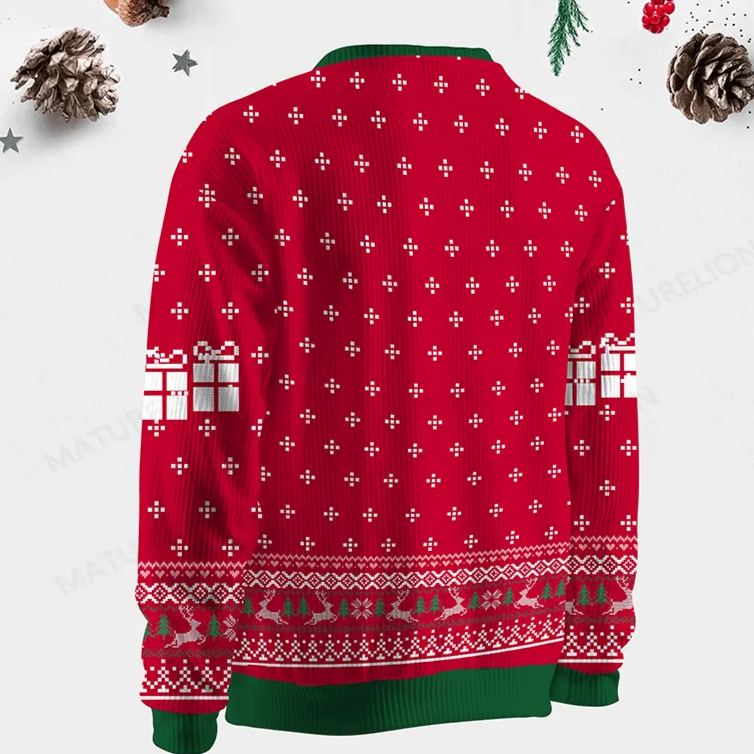 Maturelion You're Dry Humping My Last Nerve Ugly Christmas Sweater