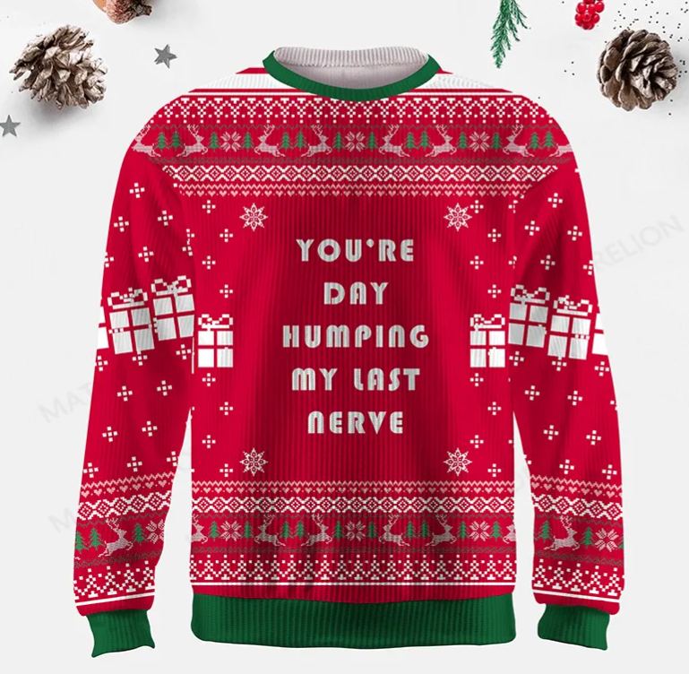 Maturelion A Good Kick In The Balls Will Solve Your Gender Confusion Ugly Christmas Sweater
